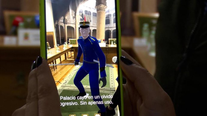 App de realidad virtual recrean el Palacio Real de Valladolid hace 500 años.