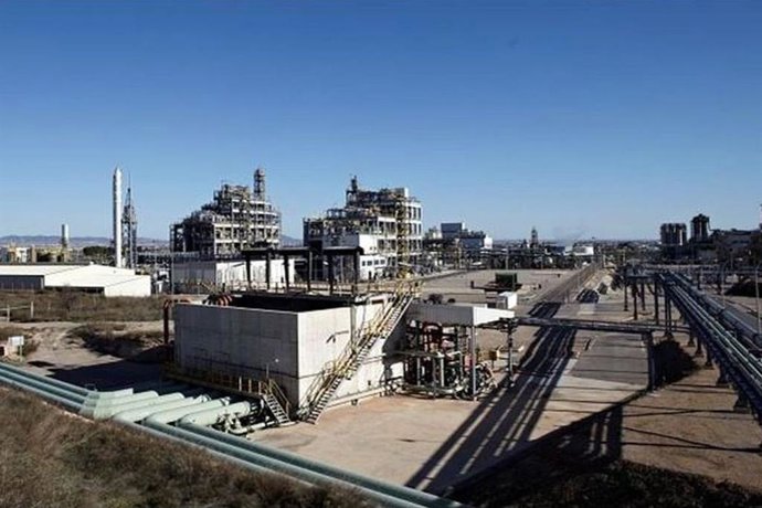 Archivo - Planta de Sabic en La Aljorra