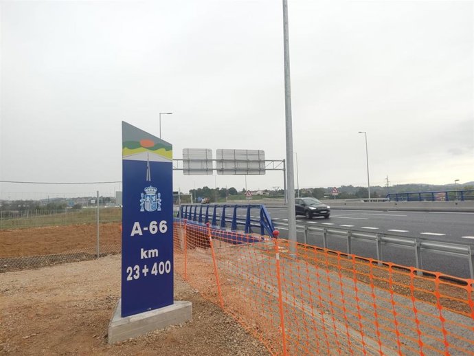 Inauguración del tercer carril de la Y.