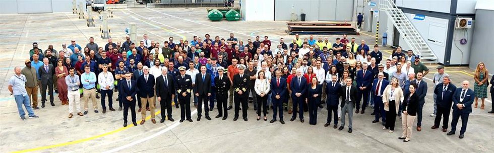 Celebración de los diez años de Navantia en Rota.