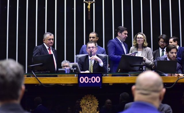 Pleno de la Cámara de Diputados de Brasil