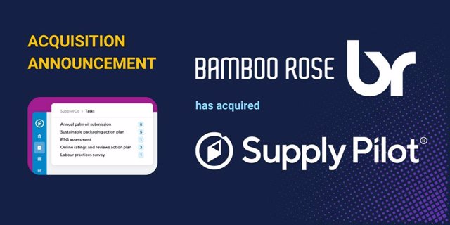 Bamboo Rose acquires Supply Pilot. (PRNewsFoto/Bamboo Rose)
