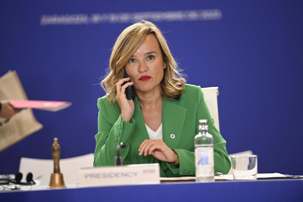La ministra de Educación y Formación Profesional, Pilar Alegría, 