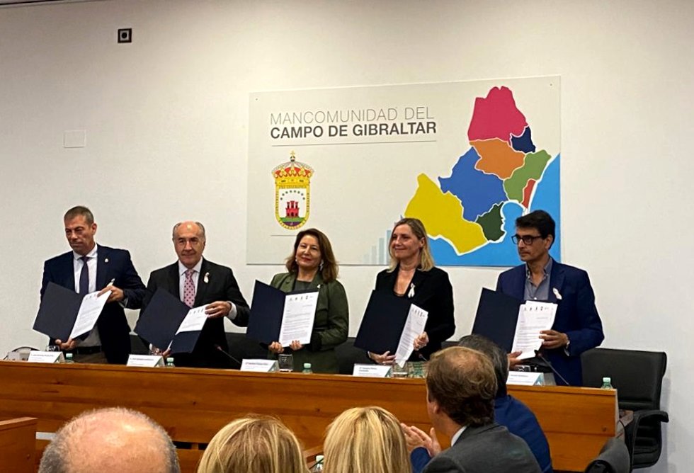 Carmen Crespo en Algeciras.