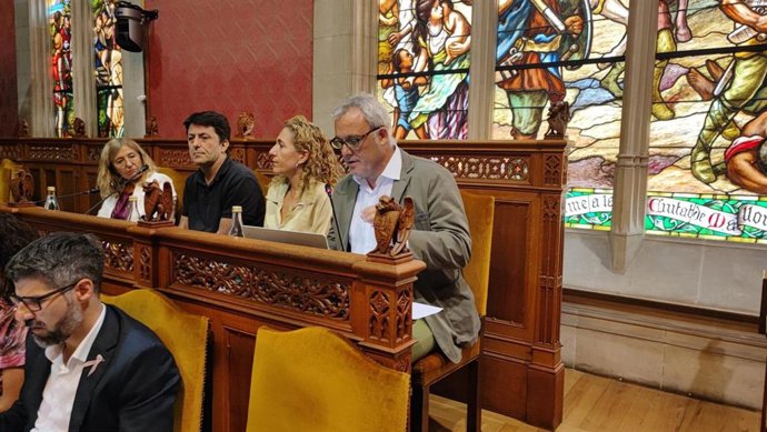 Representantes del grupo insular de MÉS per Mallorca en el Consell de Mallorca.