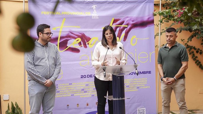 Presentación del Festival Provincial de Teatro Almeriense