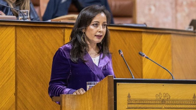 La diputada de Vox en el Parlamento andaluz Mercedes Rodríguez