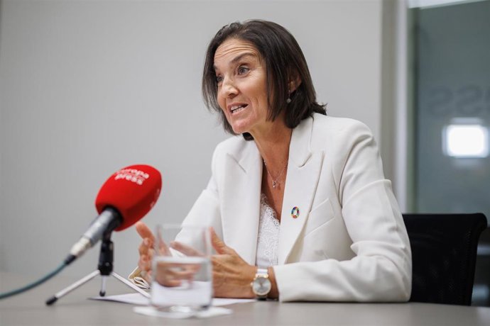 La portavoz socialista en el Ayuntamiento de Madrid, Reyes Maroto