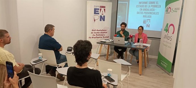 Presentación del informe 'El Estado de la Pobreza en Andalucía. Seguimiento de los indicadores de la Agenda 2030 UE 2015 - 2022' de la EAPN-A.