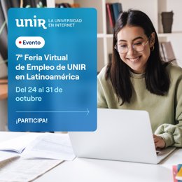 UNIR celebra la 7 Feria Virtual de Empleo, uno de los mayores eventos universitarios online sobre empleabilidad