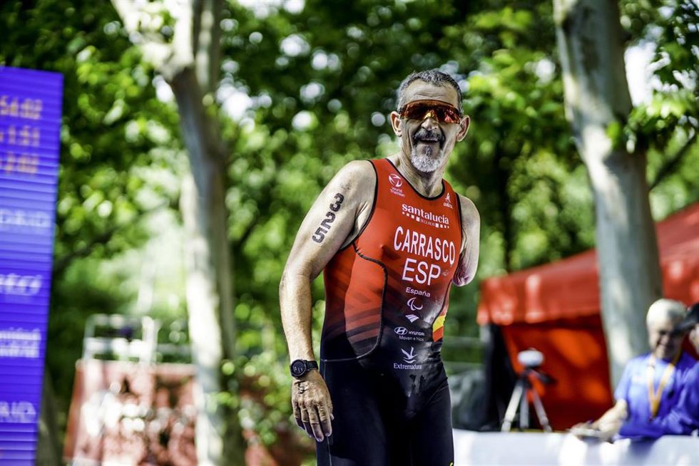 Kini Carrasco: "Después de los Juegos de París voy a dejar la élite del Triatlón Paralímpico"