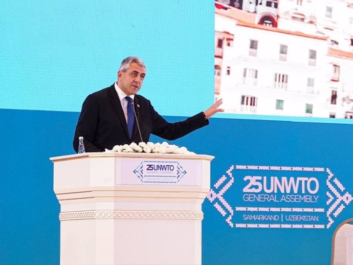 EL secretario general de la OMT, Zurab Pololikashvili.
