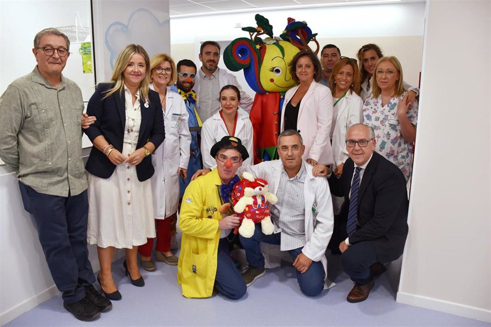 Inauguración de la nueva Área de Pediatría en el Hospital San Juan de la Cruz de Úbeda