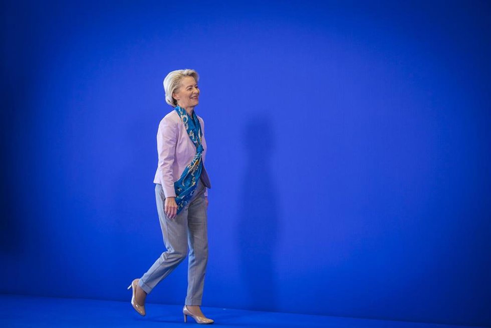 La presidenta de la Comisión Europea,Ursula Von der Leyen