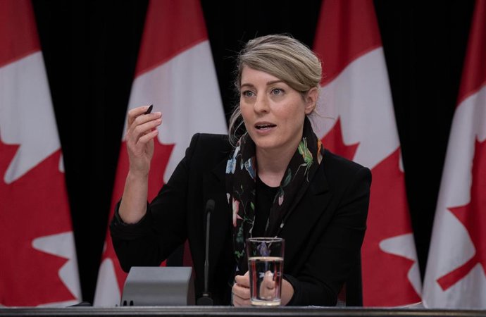 La ministra de Exteriores de Canadá, Mélanie Joly
