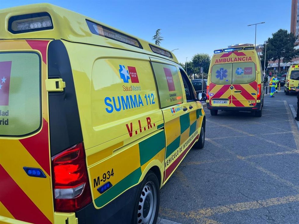 Archivo - Ambulancia del Summa 112.