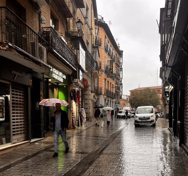 Lluvia en Toledo