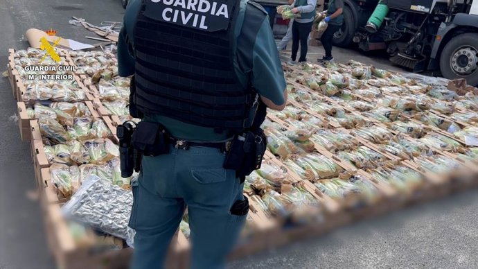 La operación de la Guardia Civil.