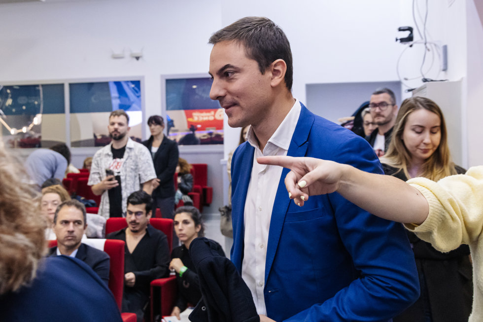 El secretario general del PSOE-Madrid, Juan Lobato, durante el acto de apertura del XIII Congreso CESIDA, a 20 de octubre de 2023, en Madrid (España). El encuentro ha sido organizado por la Coordinadora estatal de VIH y sida (CESIDA).