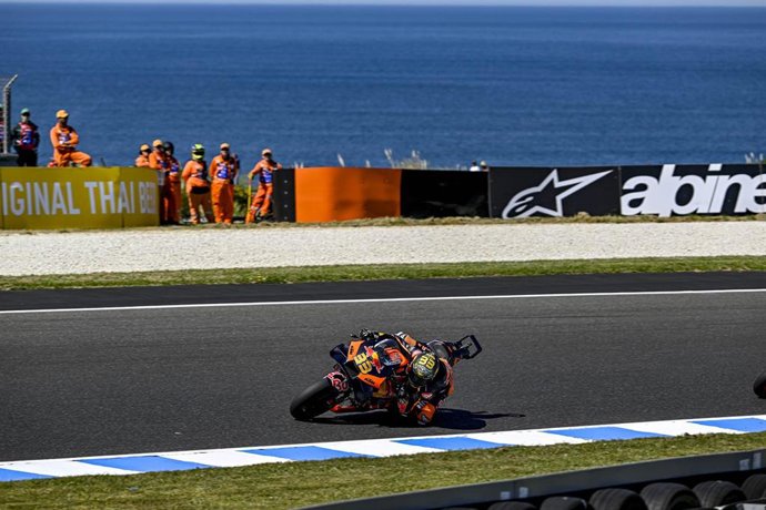 El sudafricano Brad Binder durante el Gran Premio de Australia 2023