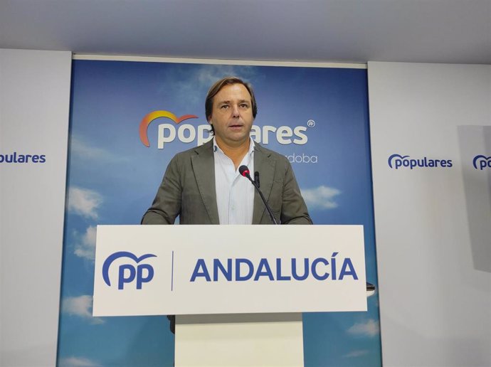 El secretario general del PP de Andalucía, Antonio Repullo.