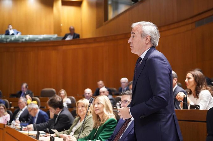 El presidente del Gobierno de Aragón, Jorge Azcón.