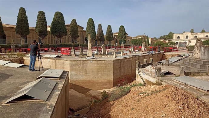 Archivo - Fosa de Son Coletes donde se encontraron restos de Aurora Picornell.