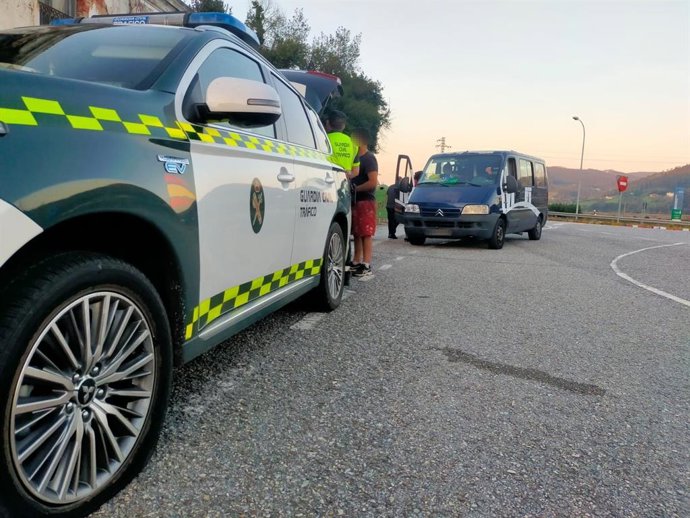 Control de la Guardia Civil