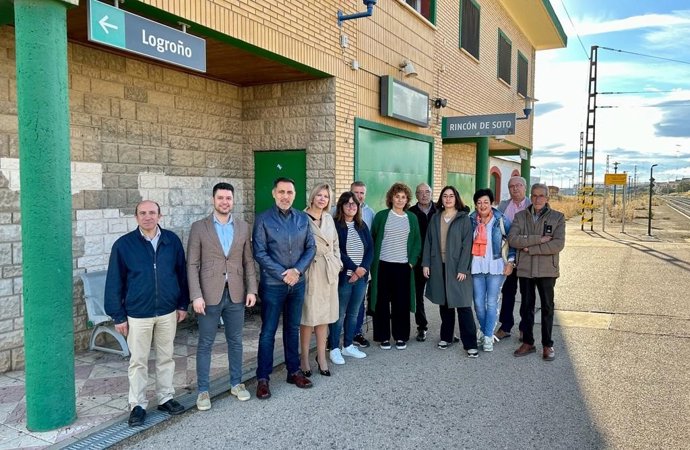 García: la adjudicación de la Variante ferroviaria de Rincón de Soto supone la llegada de la alta velocidad a La Rioja