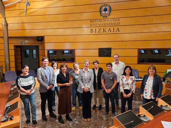 Equipo de igualdad de las Juntas Generales de Bizkaia