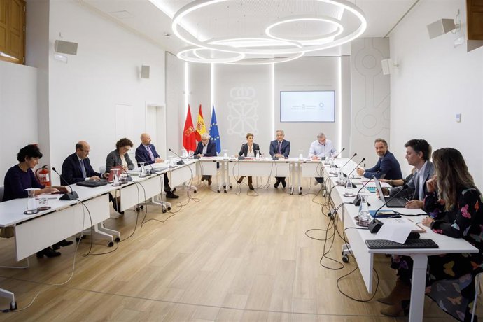 Imagen de la reunión del Consejo del Diálogo Social.