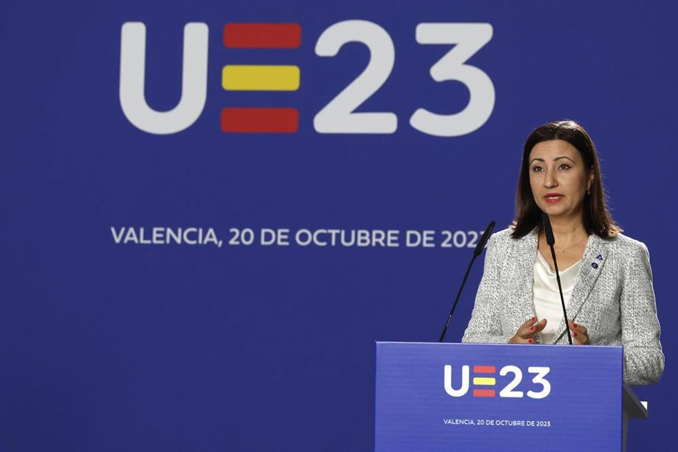 La comisaria europea Iliana Ivanova en Valncia