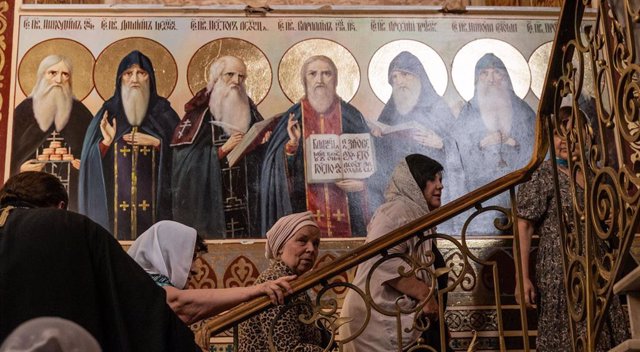 Iglesia Ortodoxa en Odesa, Ucrania.
