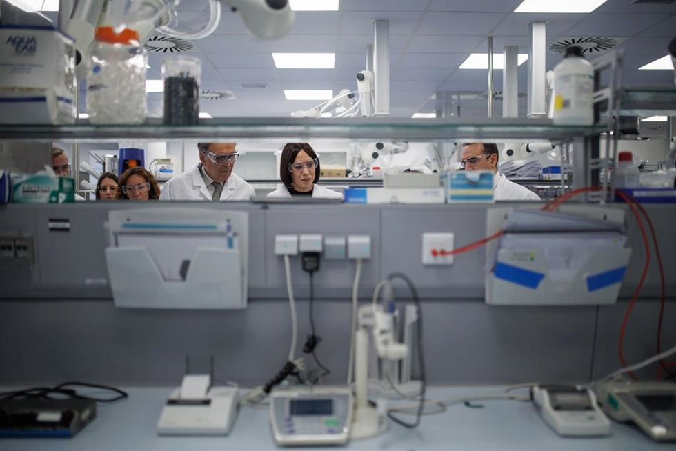 El ministro de Universidades en funciones, Joan Subirats y la ministra de Ciencia e Innovación en funciones, Diana Morant,