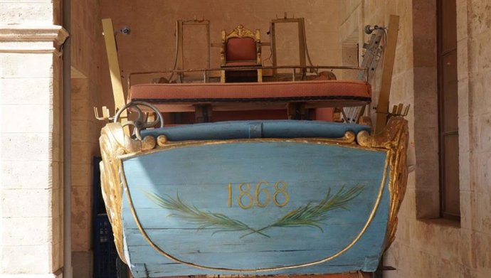 Carro triunfal de Santa Catalina Toms.