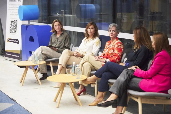 Charla 'Mujeres líderes en Scale-Ups: Navegando retos y oportunidades', organizada por IE University y Women Presidents Organization (WPO) para analizar la situación actual de las mujeres en las scale-ups.