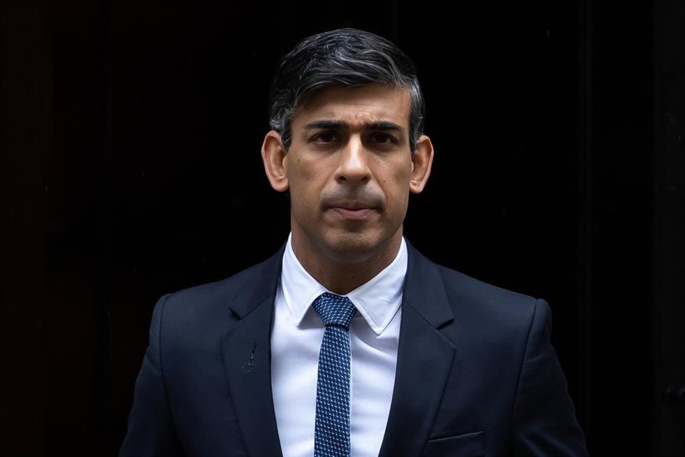 El primer ministro de Reino Unido, Rishi Sunak