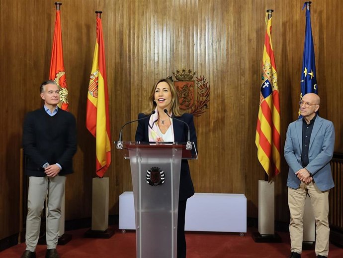 La alcaldesa de Zaragoza, Natalia Chueca