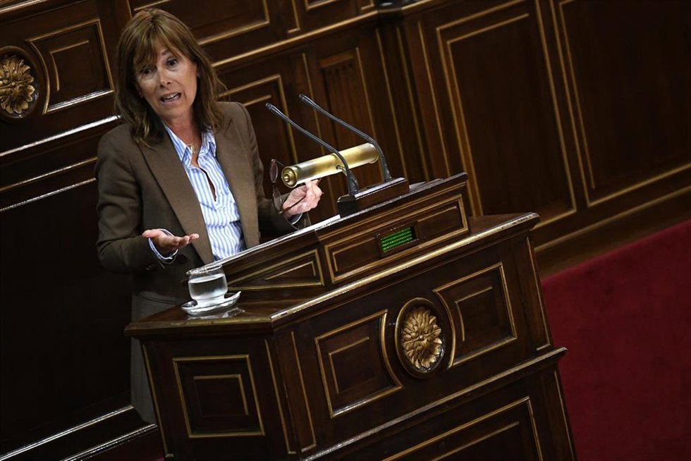 Uxue Barkos, senadora autonómica por Navarra.