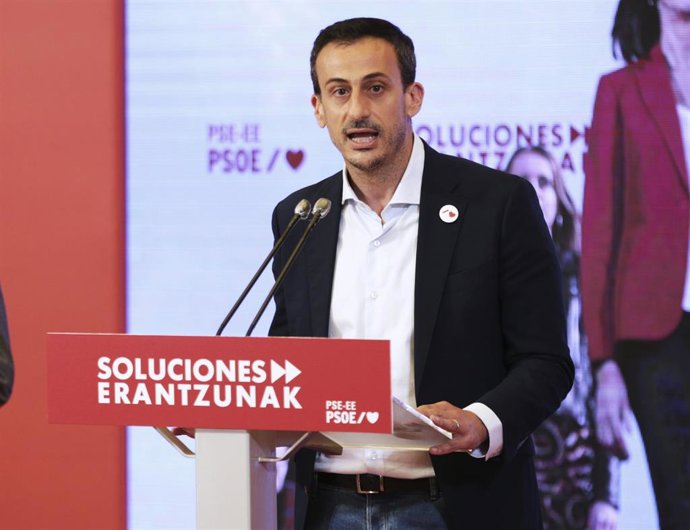 Archivo - El representante de PSE-EE Ekain Rico