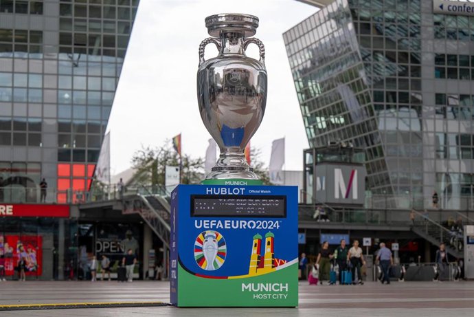 Archivo - Reproducción de la Eurocopa en Múnich