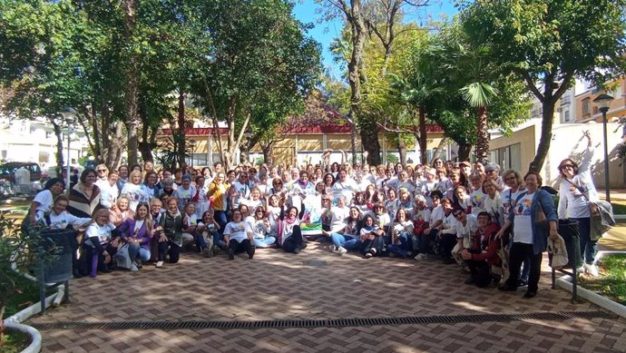 Cierre del III Encuentro 'Mujeres rurales mueven el mundo' celebrado en Doña Mencía.