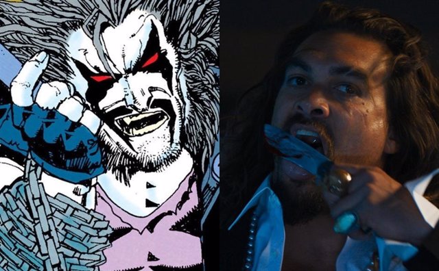 Así luce Jason Momoa como Lobo en un salvaje fan-art del Universo DC