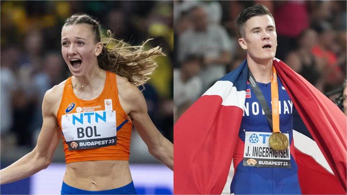 Ke Bol y Jakob Ingebrigtsen, 'mejores atletas' de 2023