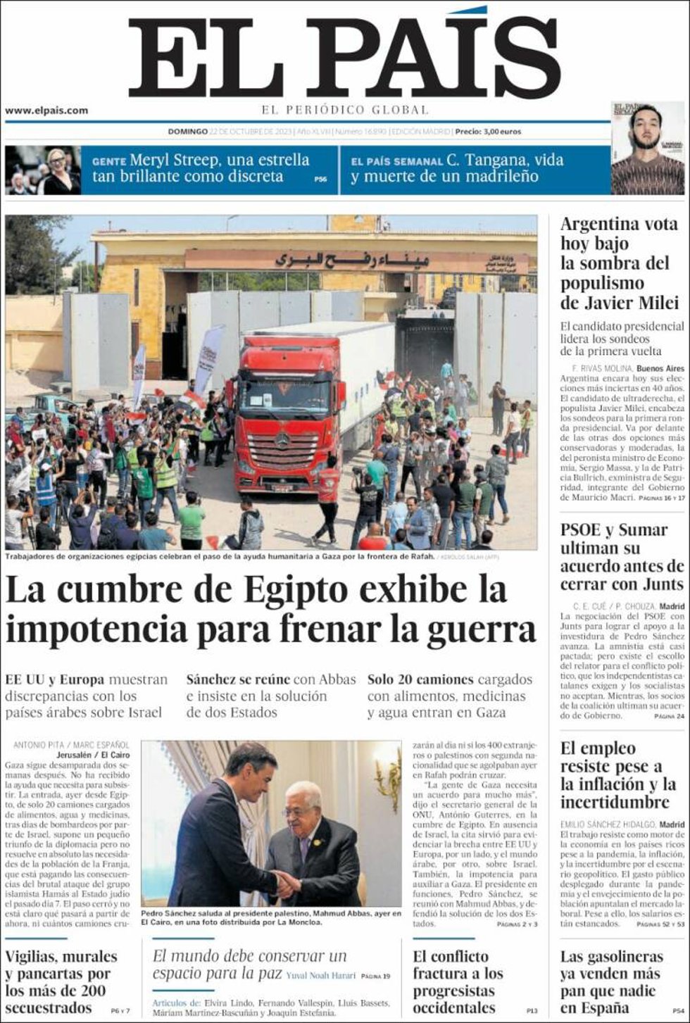 Portada El País