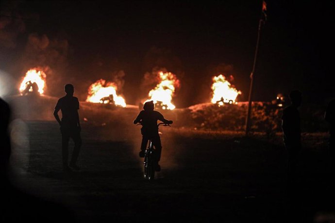 Archivo - Imagen de archivo de la Franja de Gaza