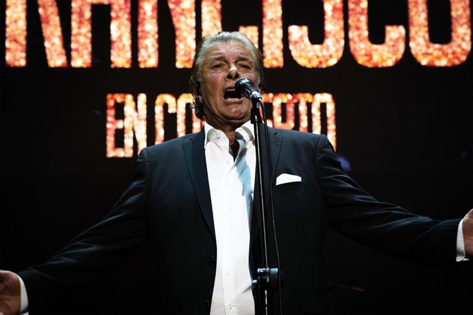 Archivo - El cantante Francisco en concierto