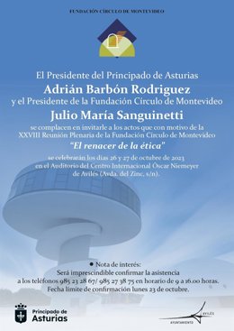 Asturias acoge por primera vez la reunión plenaria de la Fundación Círculo de Montevideo.
