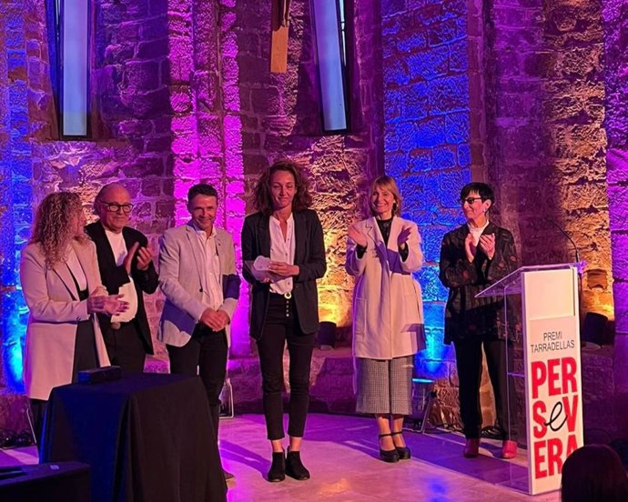 Laia Palau rep el III Premi Tarradellas Persevera "en reconeixement de la seva brillant carrera"