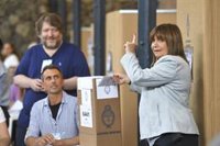 Bullrich vota confiada: "yo voy a ser presidenta"